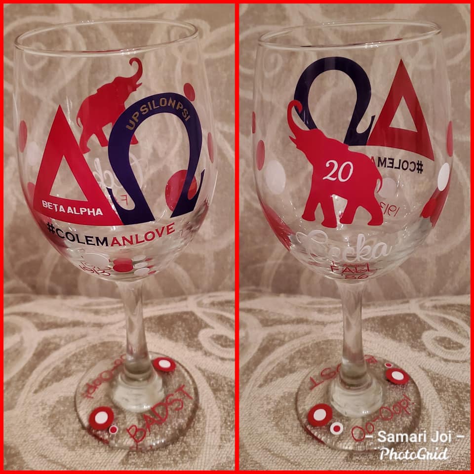 Coleman Love Wine Glass