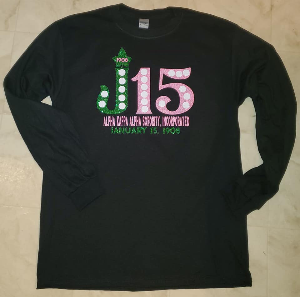 J15 LS Glitter Long Sleeve Tee